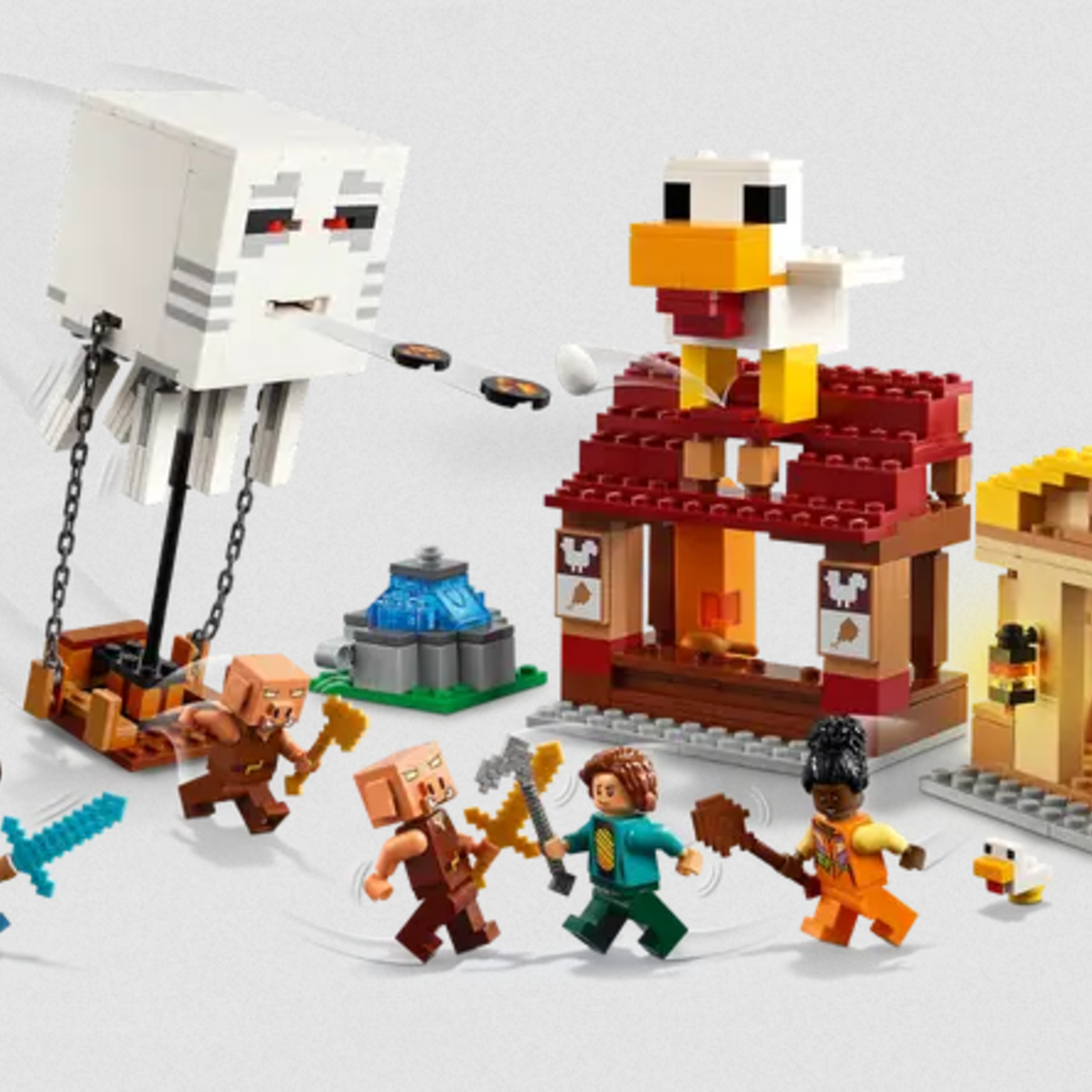 Lego Lego 21273 Minecraft - L’attaque du village en ballon Ghast