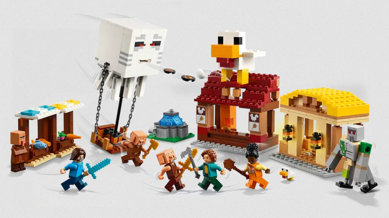 Lego Lego 21273 Minecraft - L’attaque du village en ballon Ghast