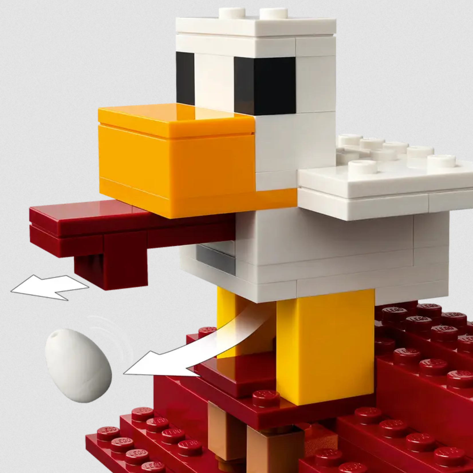 Lego Lego 21273 Minecraft - L’attaque du village en ballon Ghast