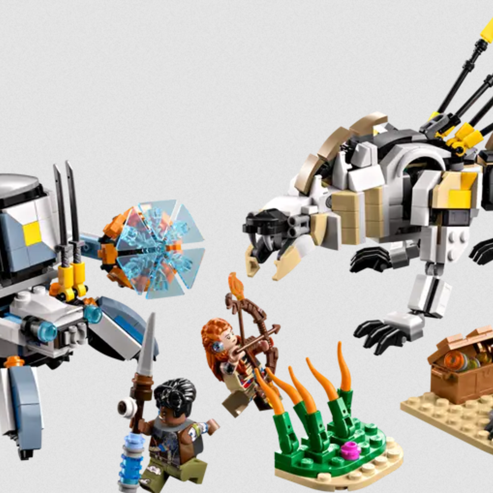 Lego Lego 77037 Horizon Adventures - Aloy et Varl contre Shell-Walker et Sawtooth