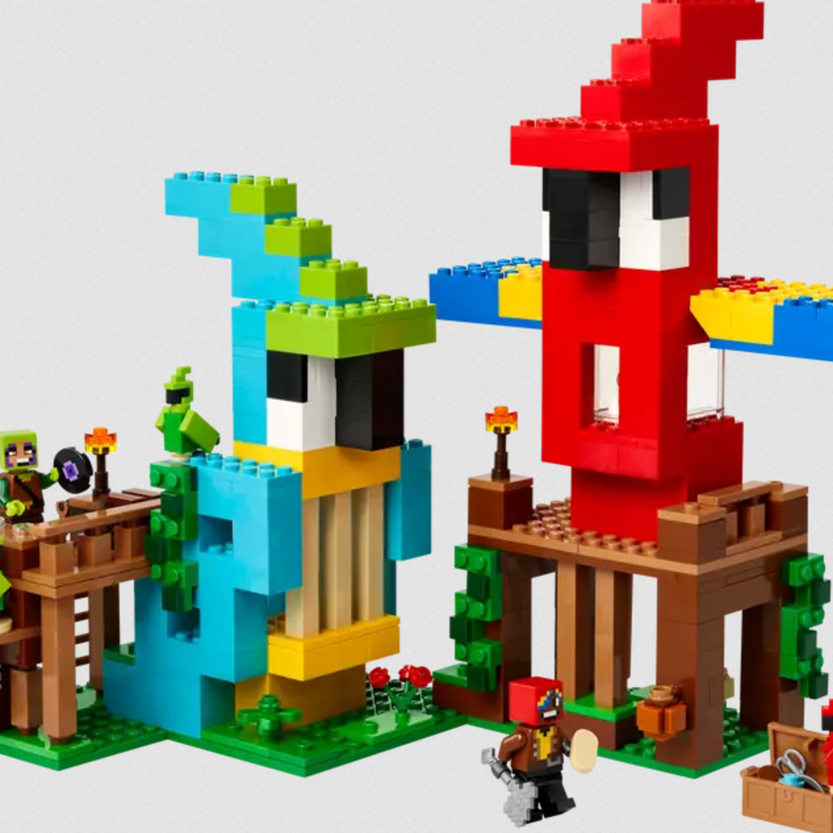 Lego Lego 21282 Minecraft - Les maisons-perroquets