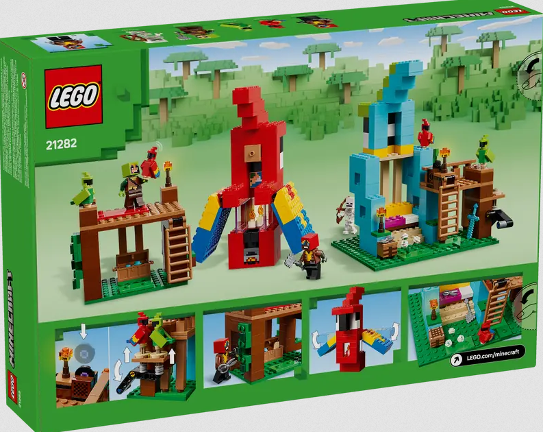 Lego Lego 21282 Minecraft - Les maisons-perroquets