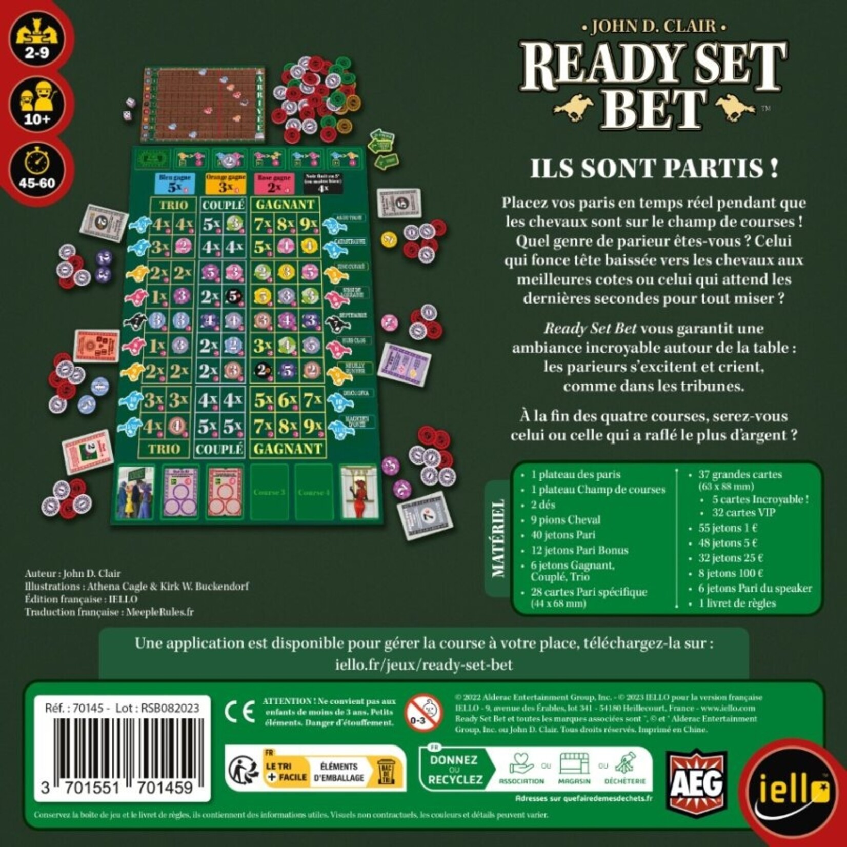 IELLO *****Ready Set Bet - Les Paris, c'est mon dada!
