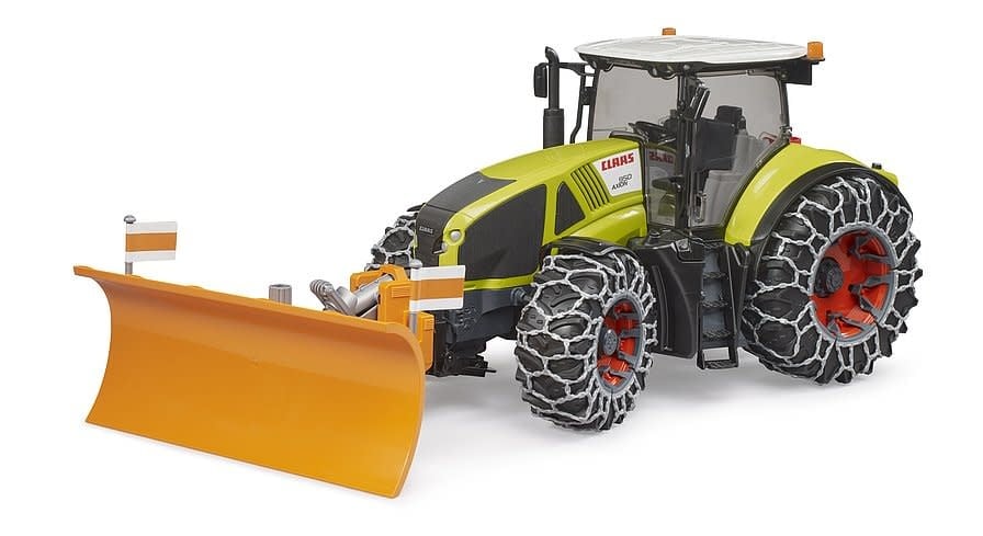 Bruder Bruder 03018 - Claas Axion 950 avec Chaines et Pelle