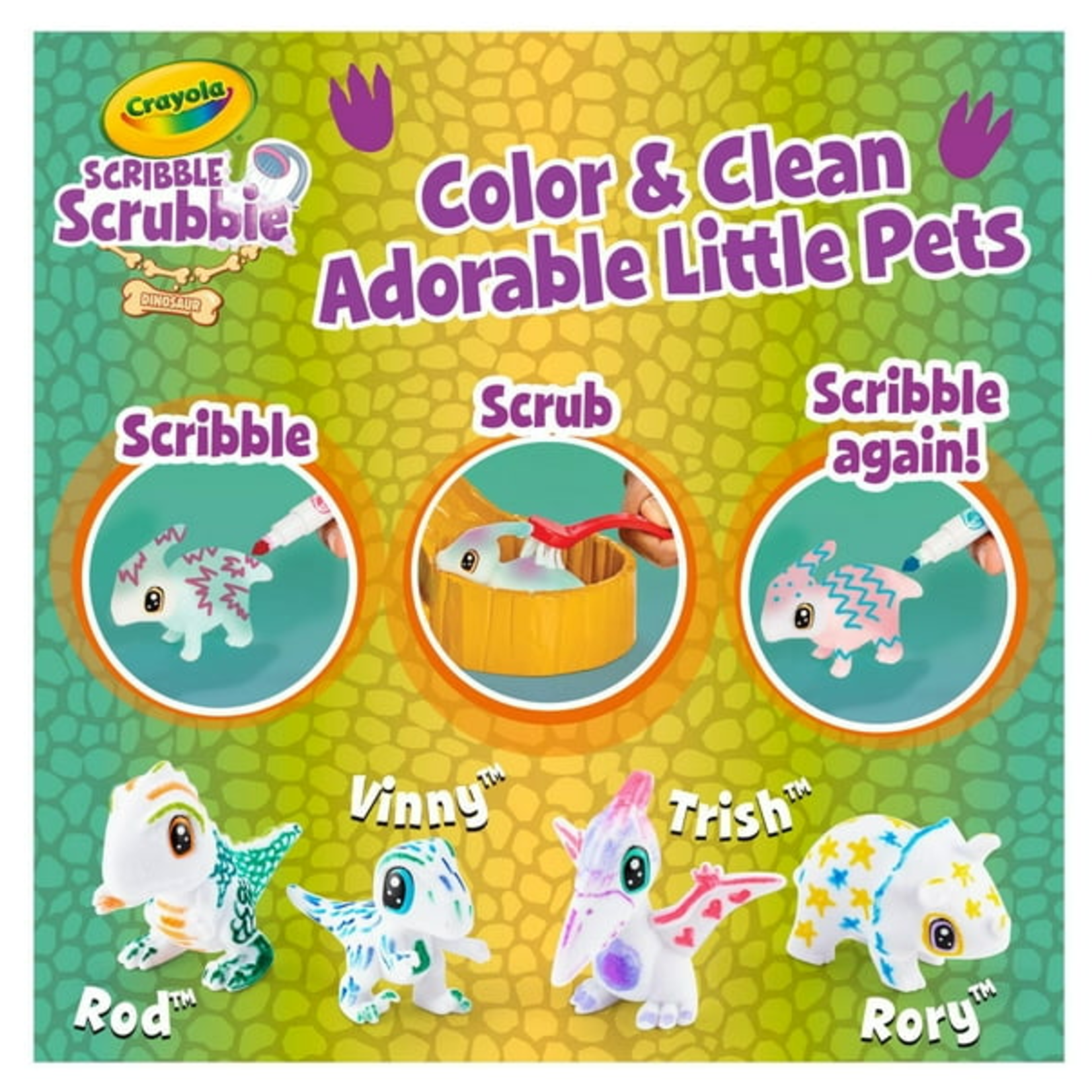 Crayola Scribble Scrubbie - Dinosaur