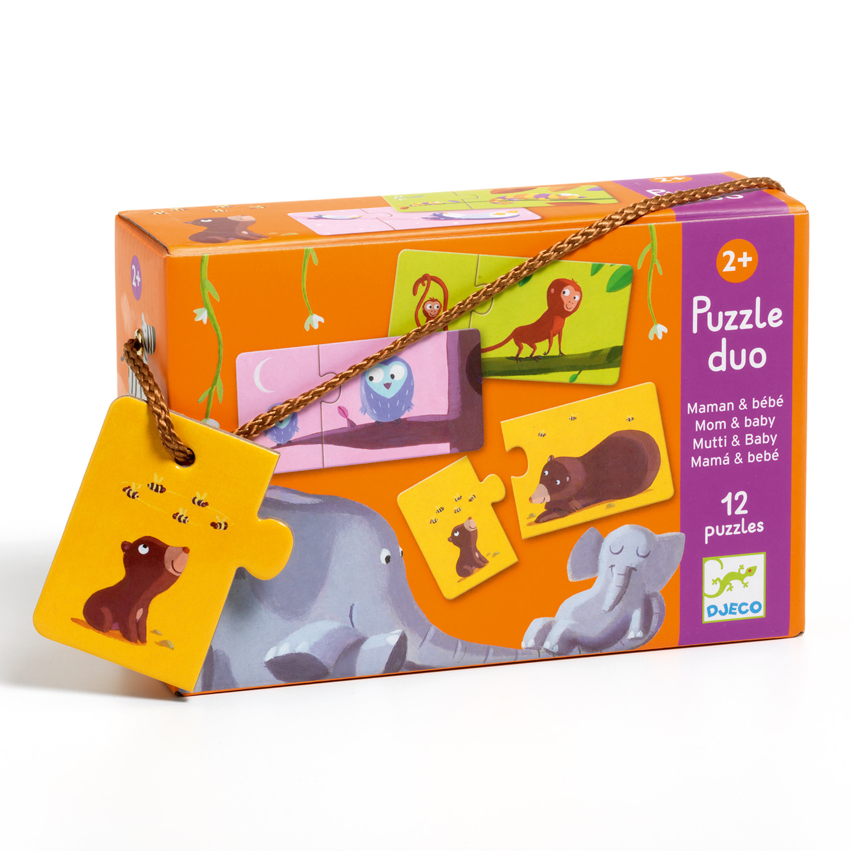 Djeco Djeco - Puzzle Duo - Maman et bébé