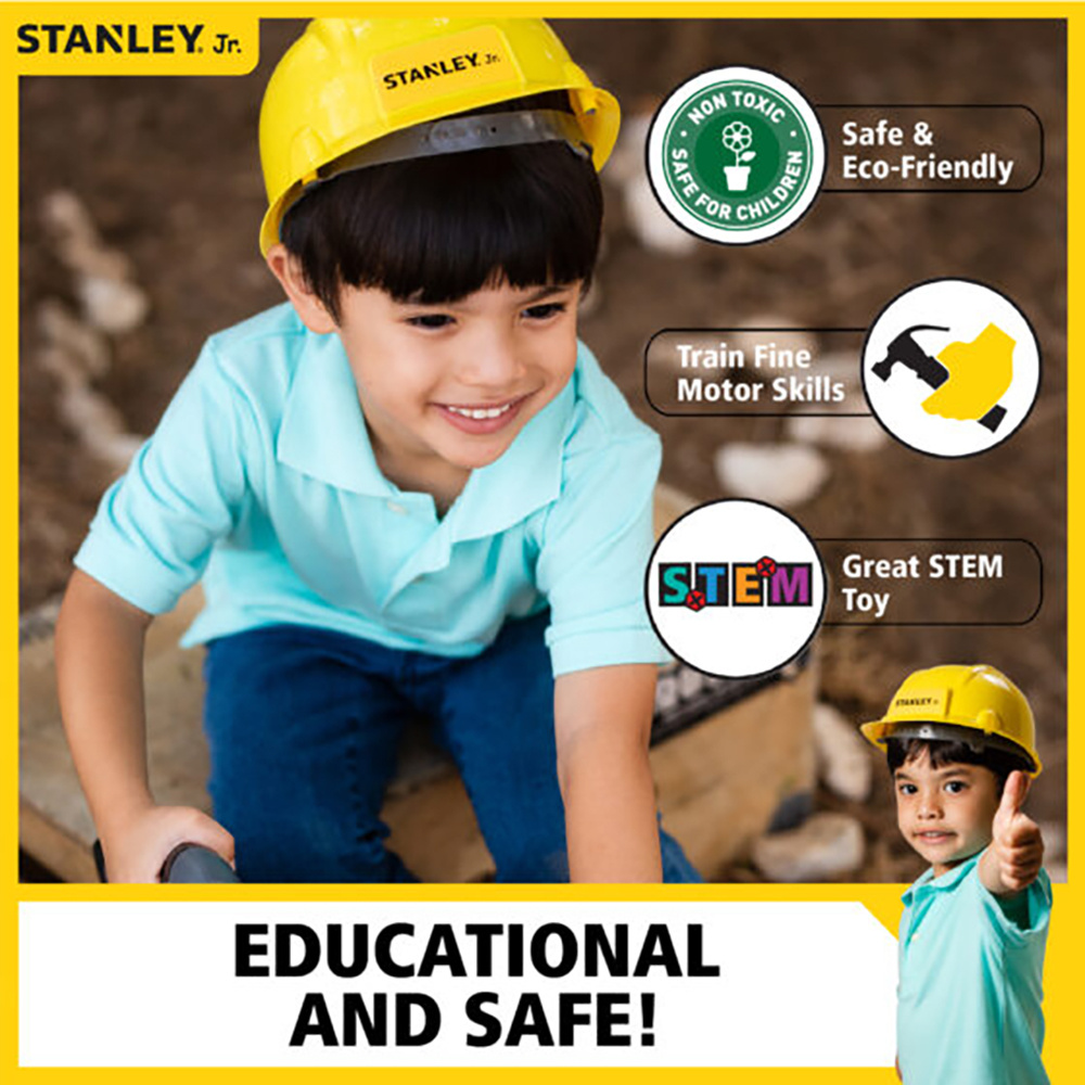 Stanley Jr. Stanley JR - Ensemble de jouet d'équipement de protection