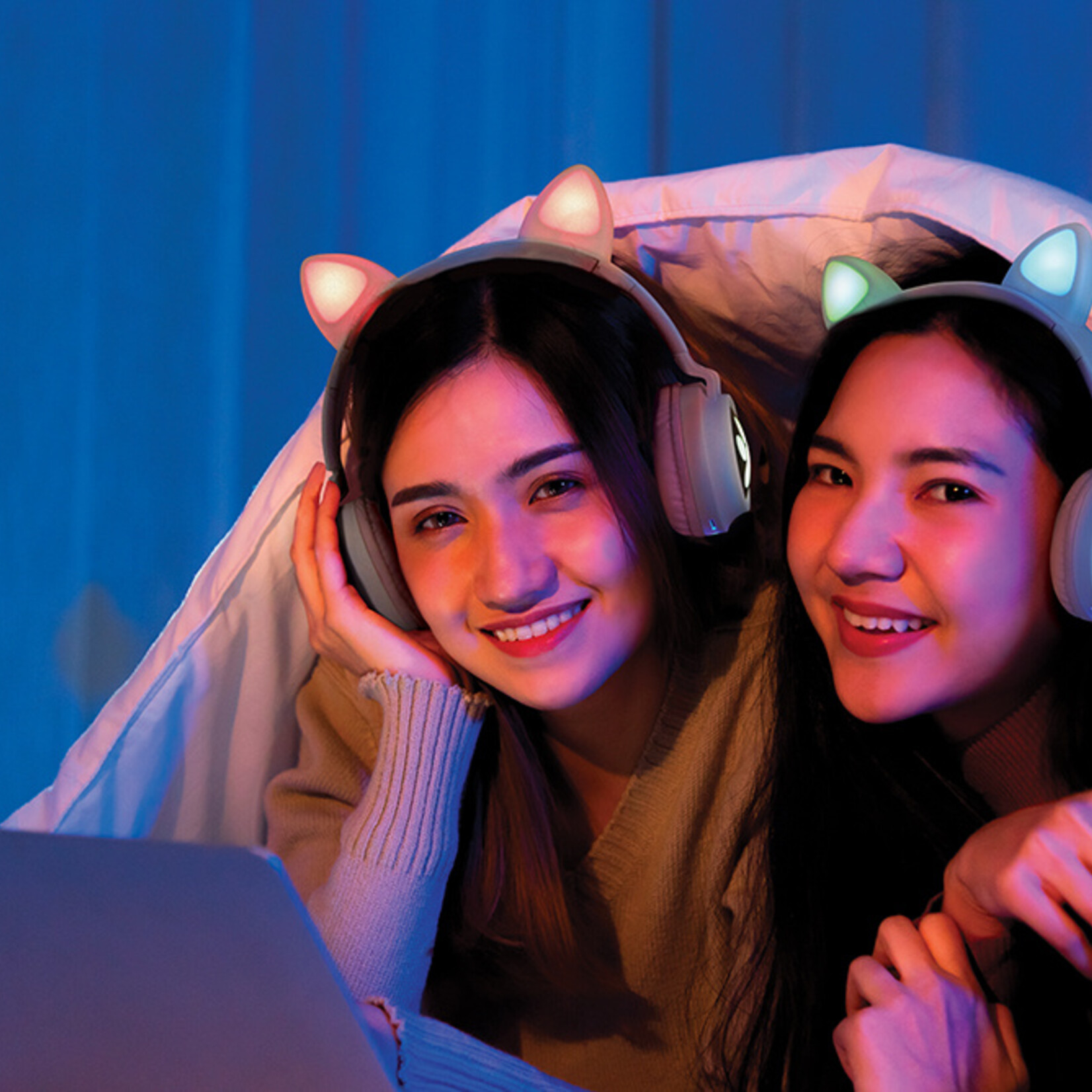lexibook Lexibook - Casque sans fil lumineux chat