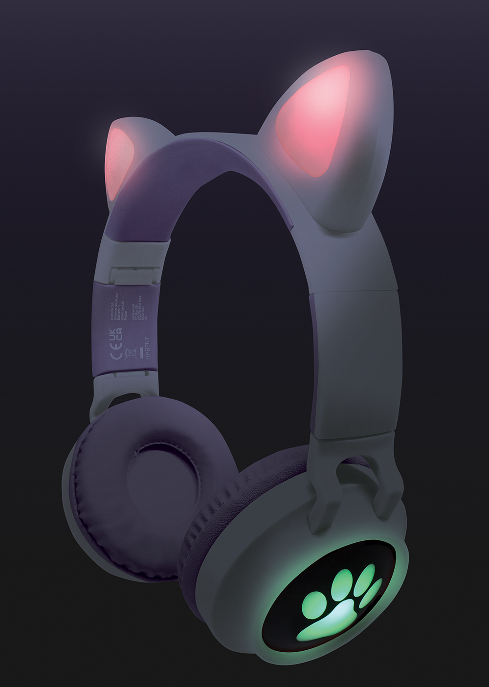 lexibook Lexibook - Casque sans fil lumineux chat