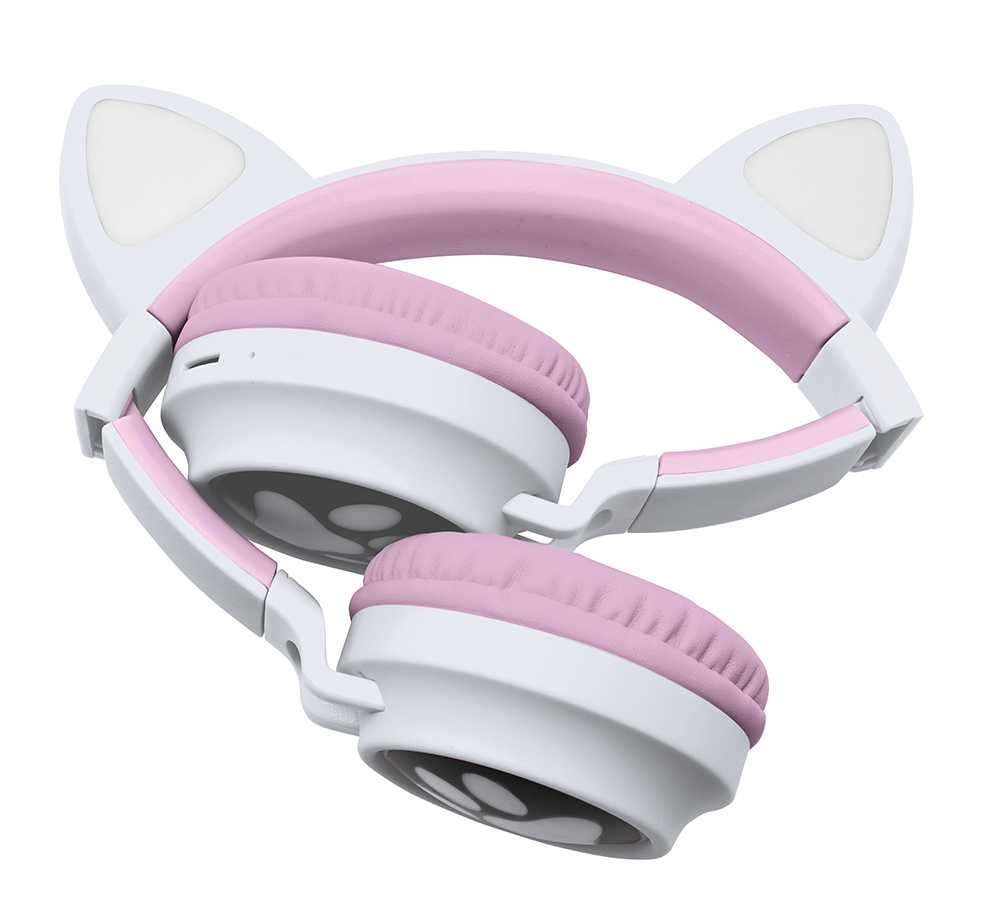 lexibook Lexibook - Casque sans fil lumineux chat