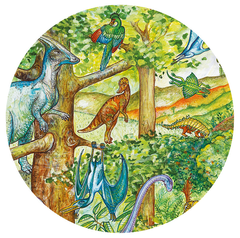 Djeco Puzzle Observation - 100 pcs Dinosaur