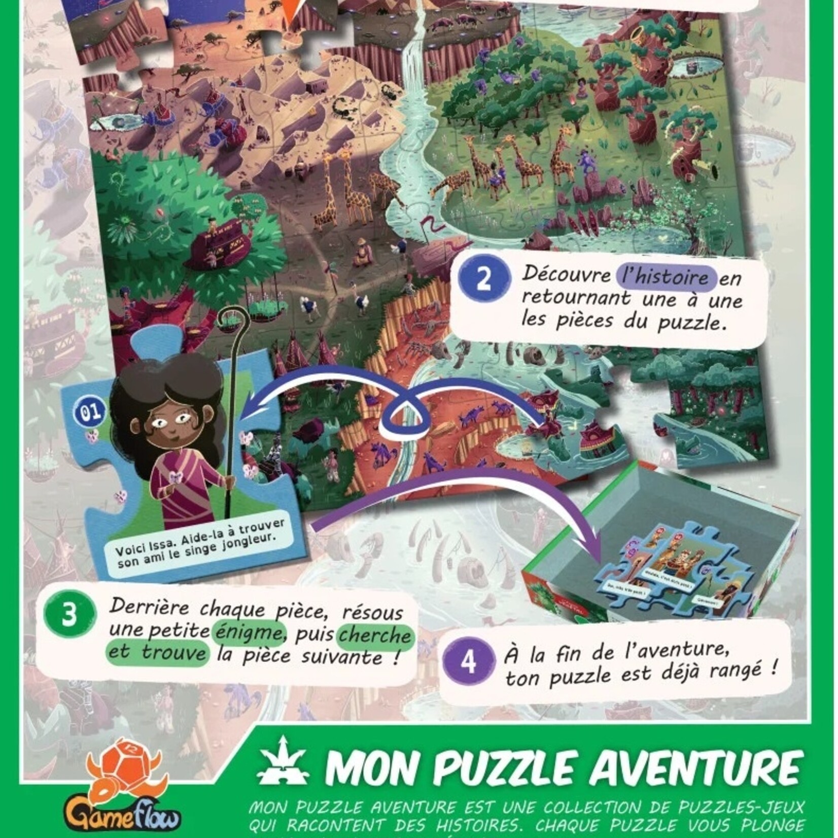 Gameflow Mon Puzzle Aventure - Terre Ocre