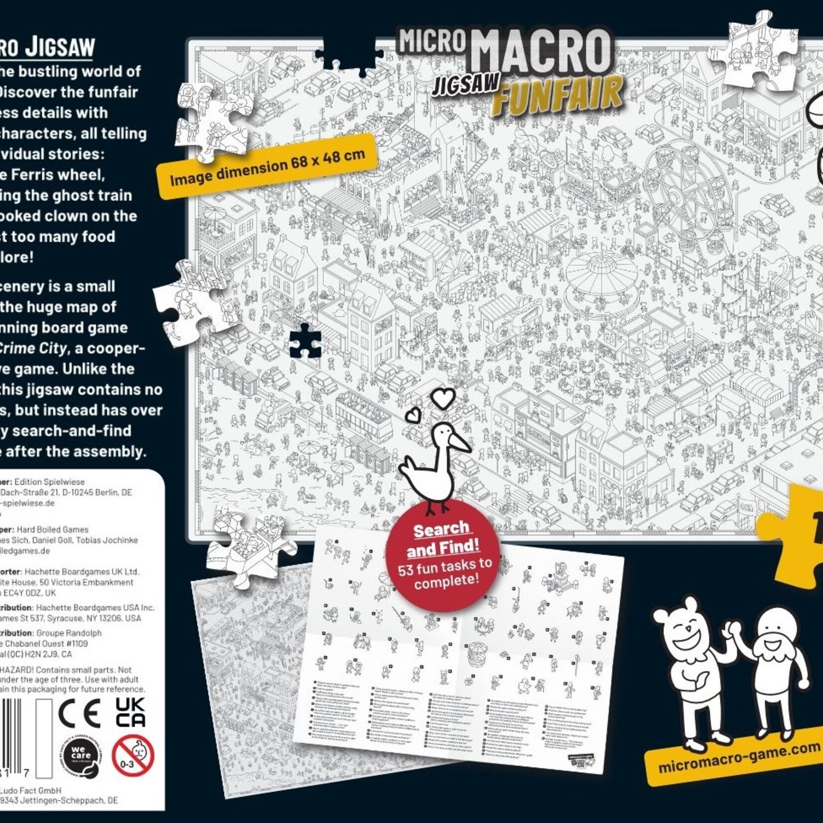 Blackrock Games Micro Macro Puzzle - Funfair