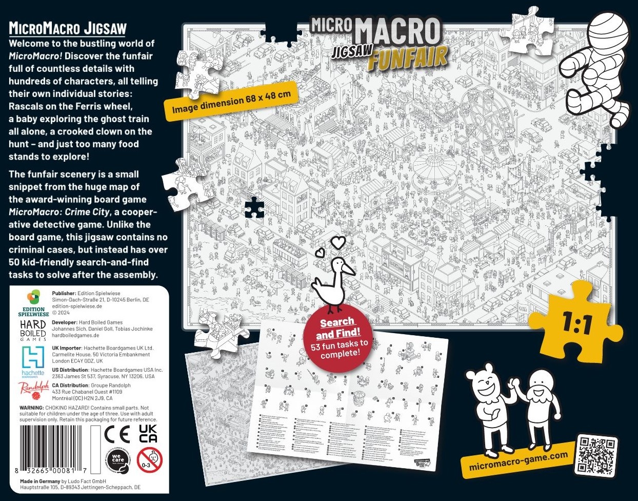 Blackrock Games Micro Macro Puzzle - Funfair