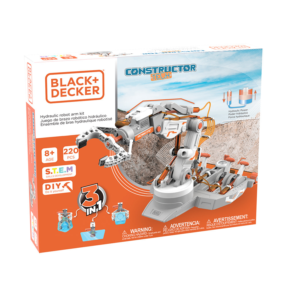 Black + Decker Contructor Tech - Ensemble de bras hydraulique robotisé