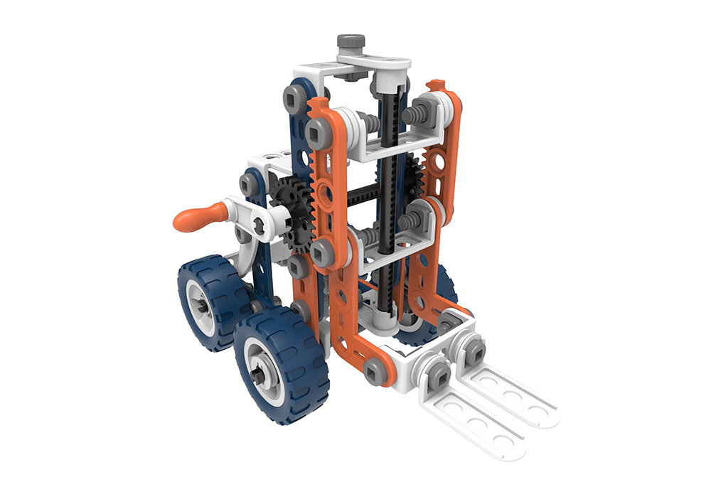 Black + Decker Contructor Jr - Jeu de construction 12 modèles en 1