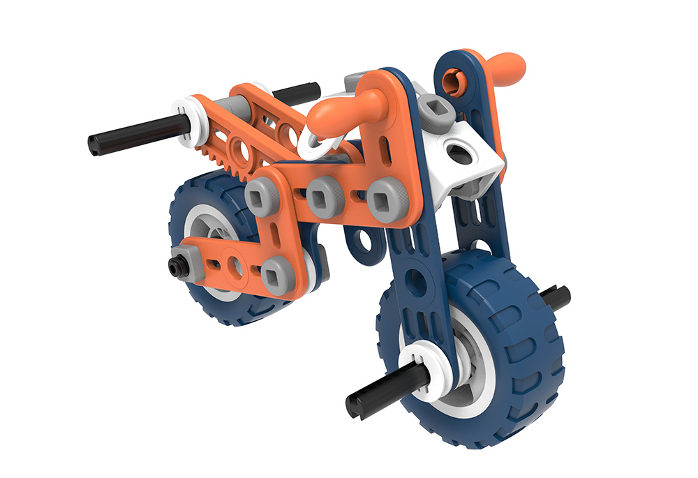 Black + Decker Contructor Jr - Jeu de construction 12 modèles en 1