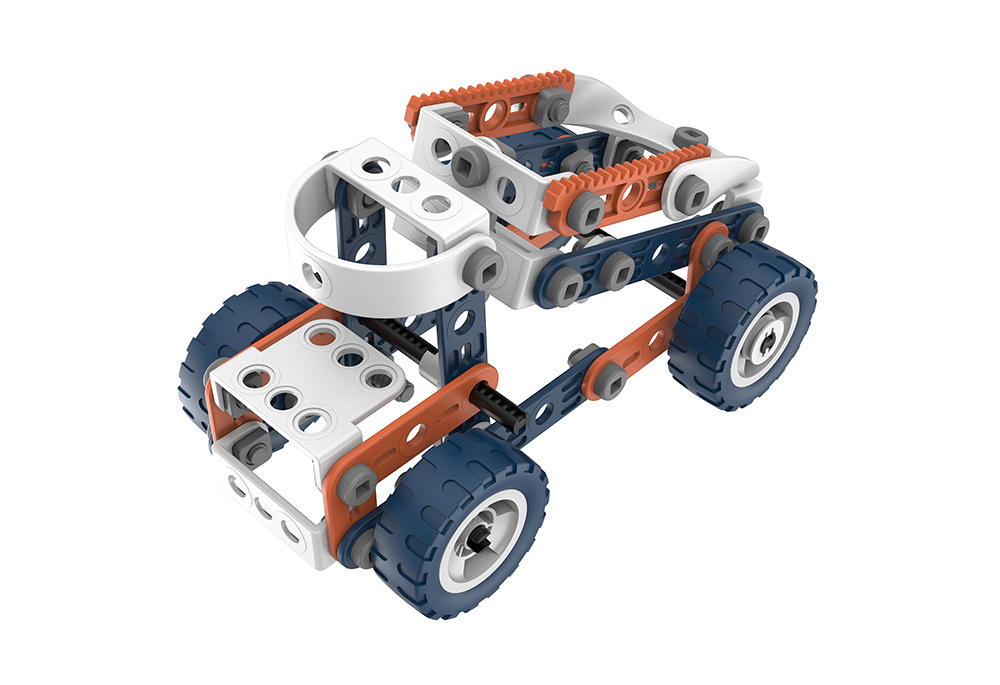 Black + Decker Contructor Jr - Jeu de construction 12 modèles en 1