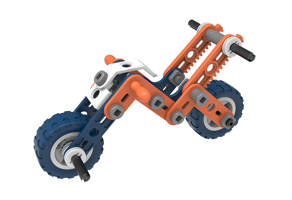 Black + Decker Contructor Jr - Jeu de construction 12 modèles en 1