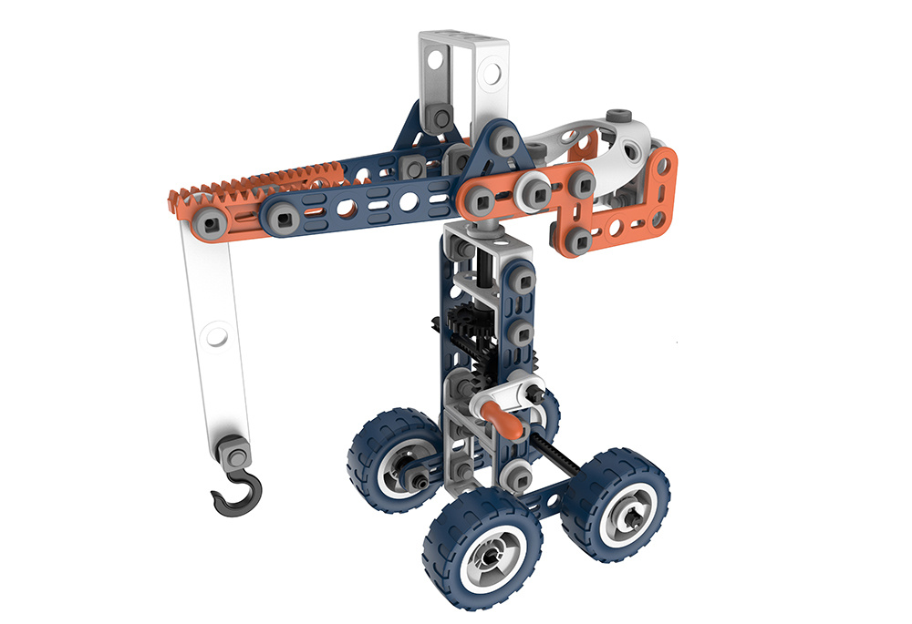 Black + Decker Contructor Jr - Jeu de construction 12 modèles en 1