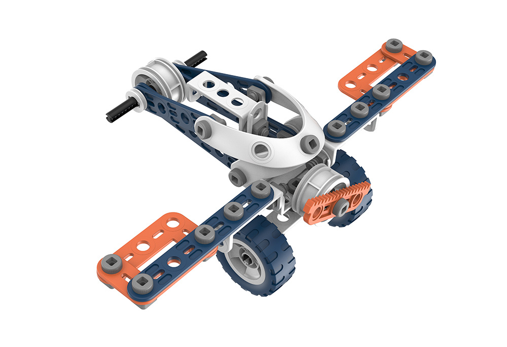Black + Decker Contructor Jr - Jeu de construction 12 modèles en 1