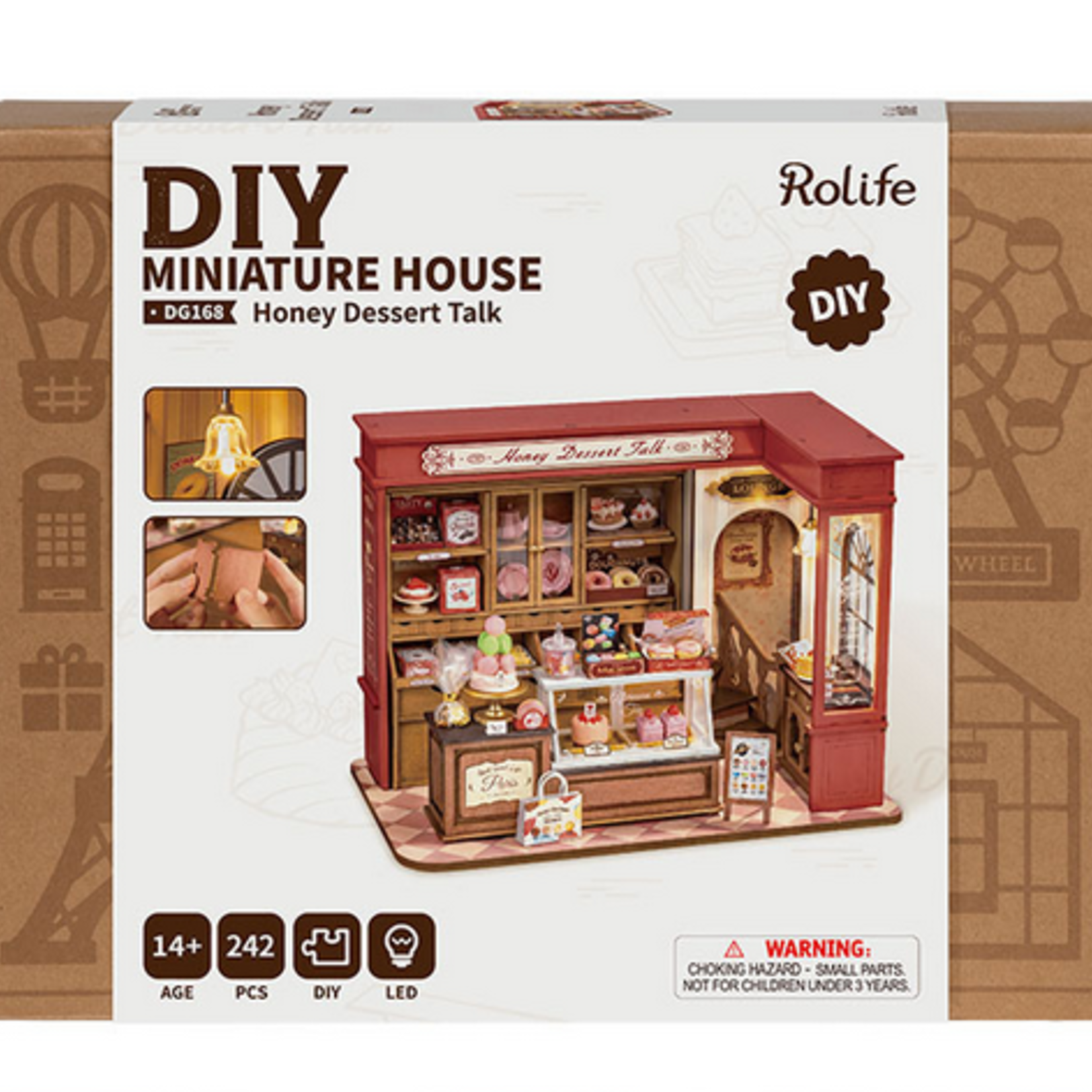 rolife Rolife - DIY Miniature House - Honey Dessert Talk