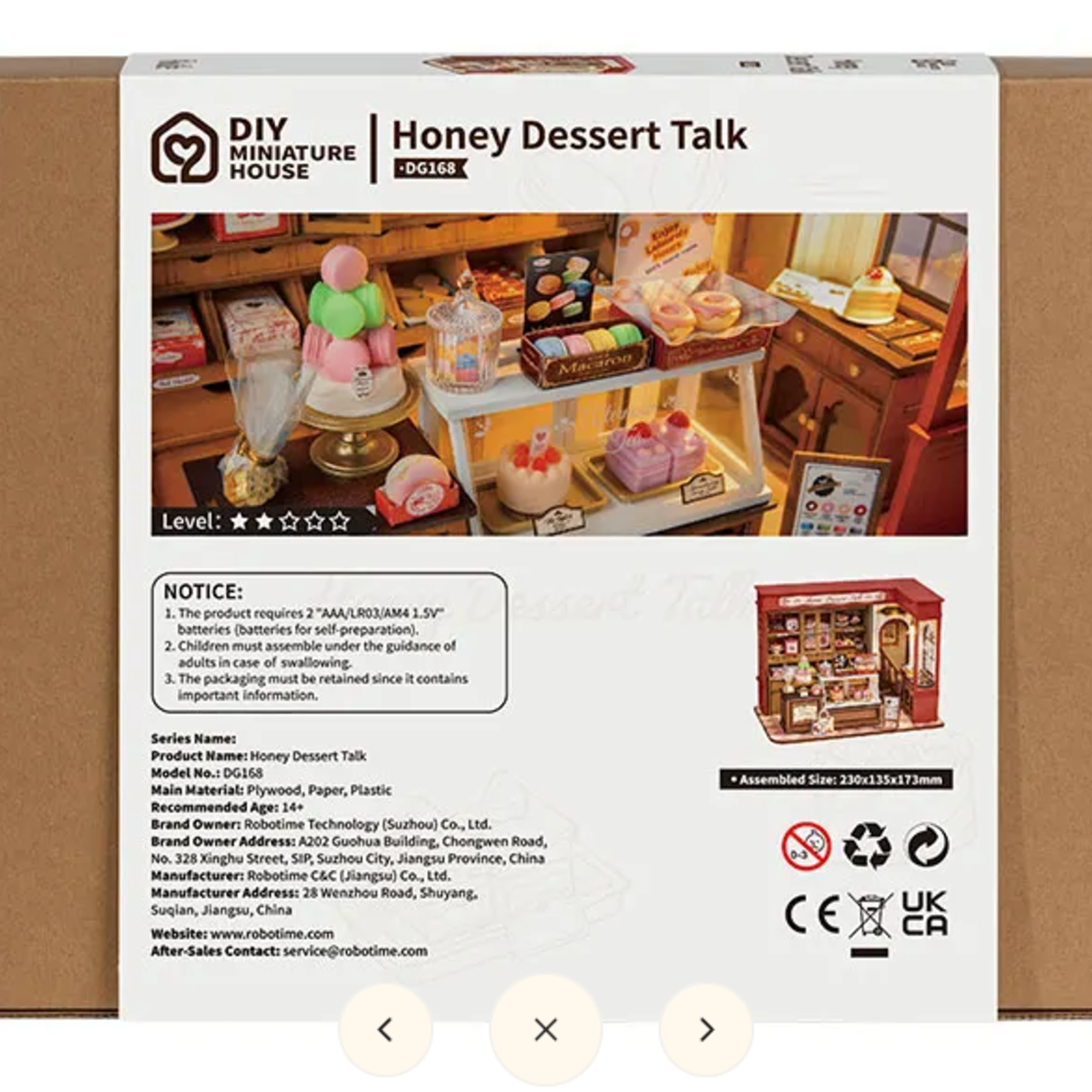 rolife Rolife - DIY Miniature House - Honey Dessert Talk