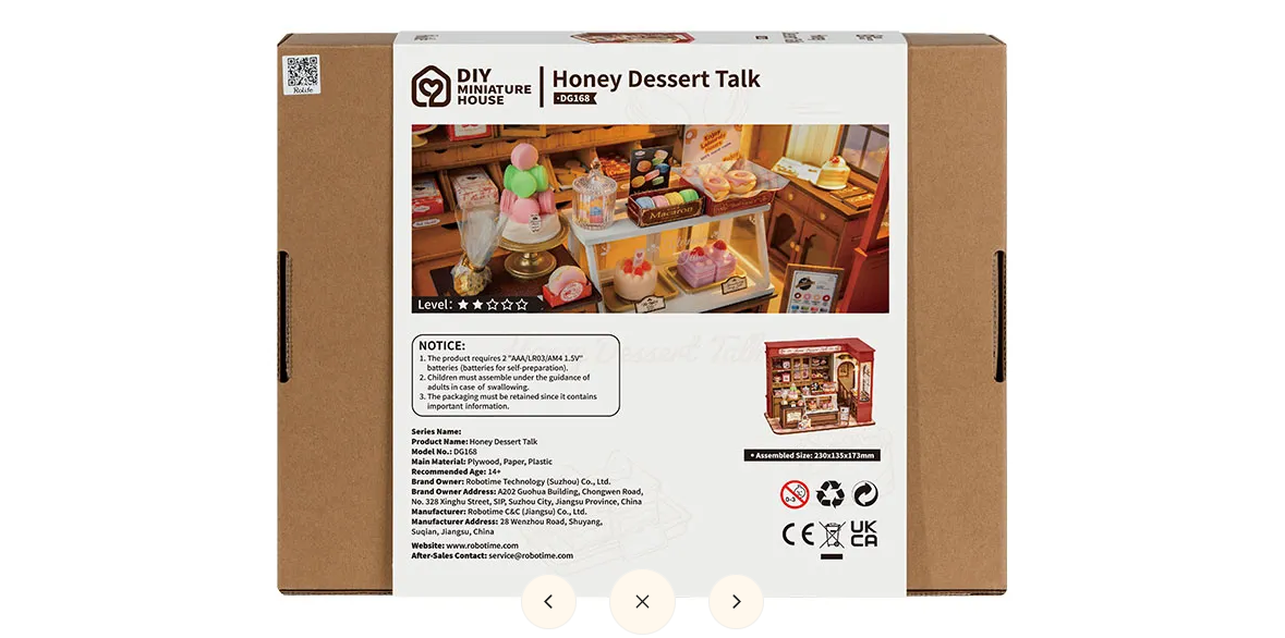 rolife Rolife - DIY Miniature House - Honey Dessert Talk