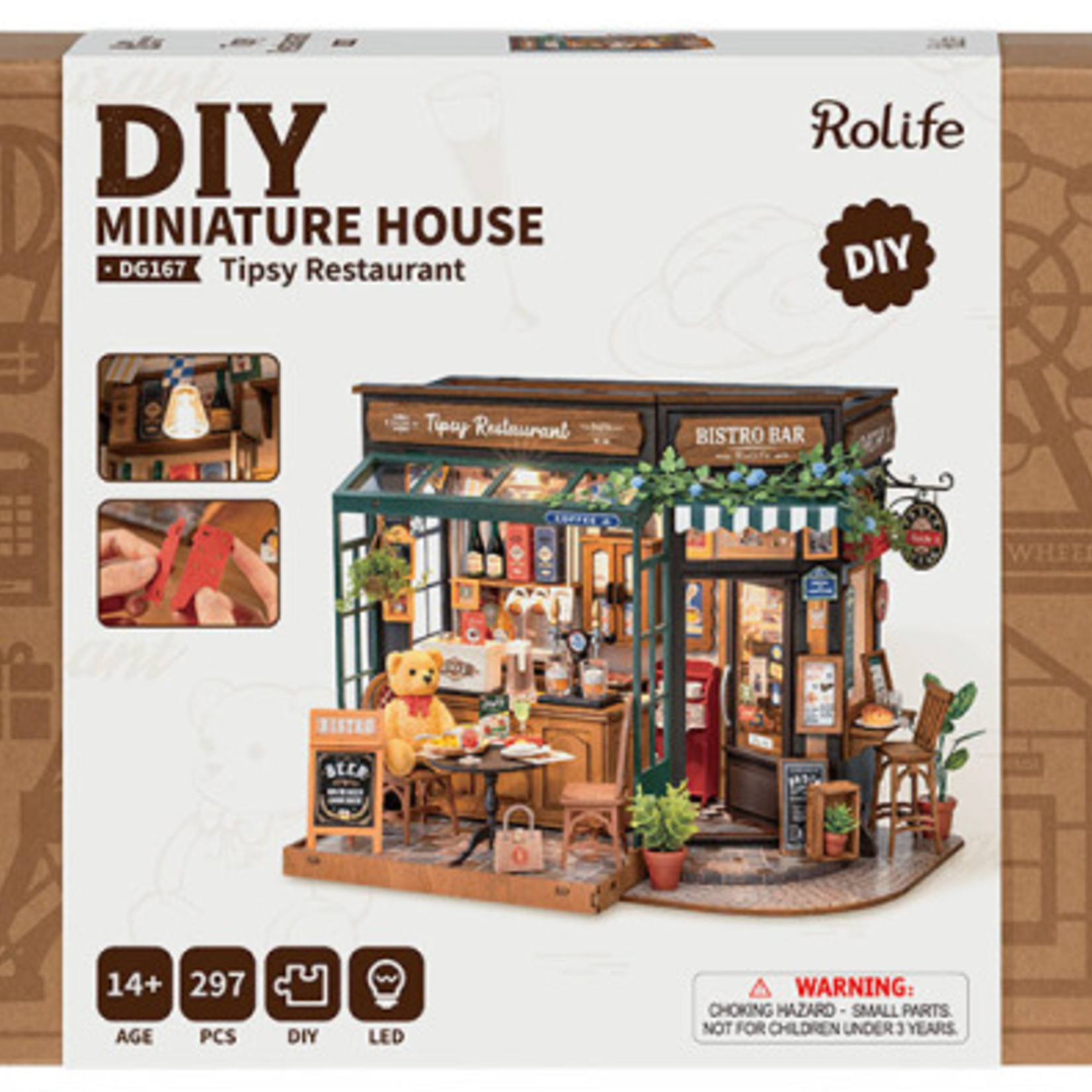 rolife Rolife - DIY Miniature House - Tipsy Restaurant