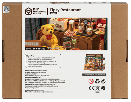 rolife Rolife - DIY Miniature House - Tipsy Restaurant