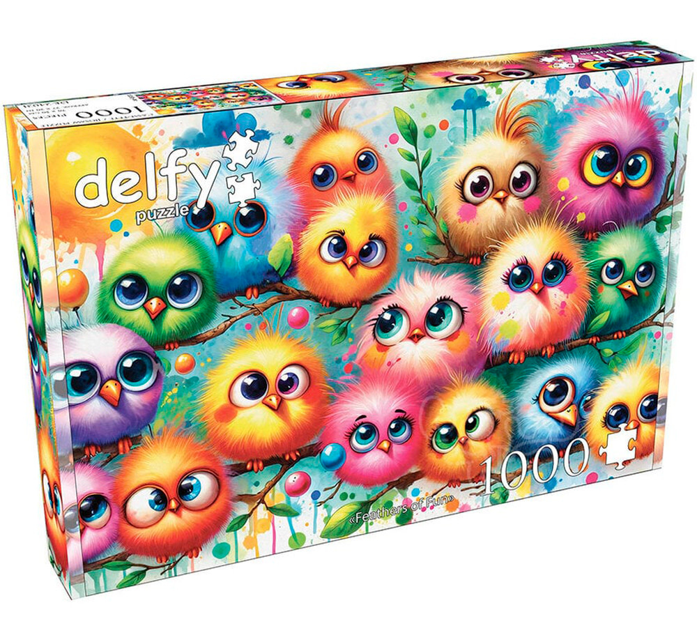 JaCaRou delfy 1000 - Feathers of Fun