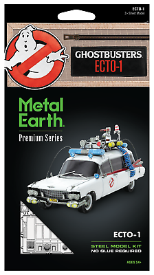Metal Earth Metal Earth Iconx -Ecto-1 Ghostbusters, 3 feu.