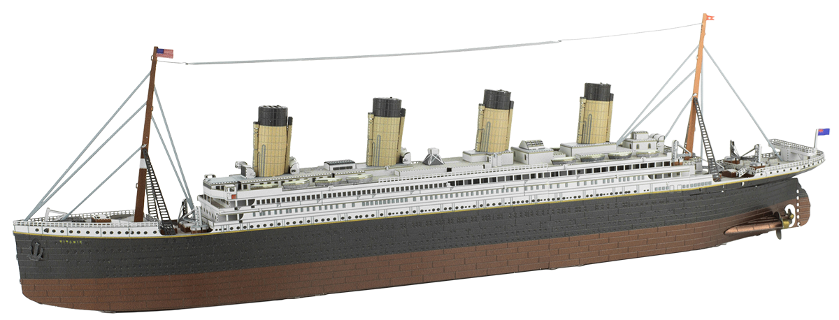 Metal Earth Metal Earth Premium Series, RMS Titanic, 3 feuilles