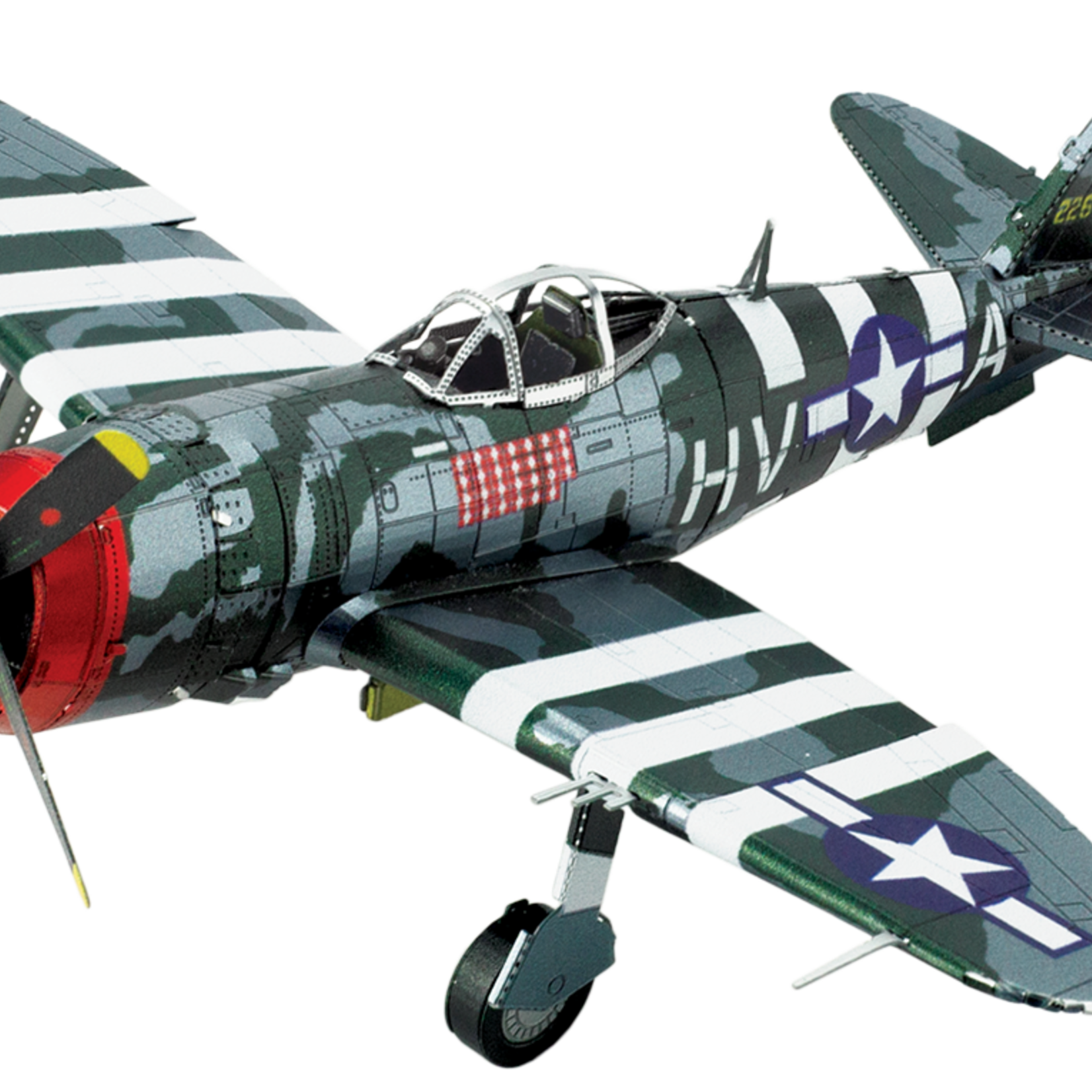 Metal Earth Metal Earth P-47 Thunderbolt, 2 feu.