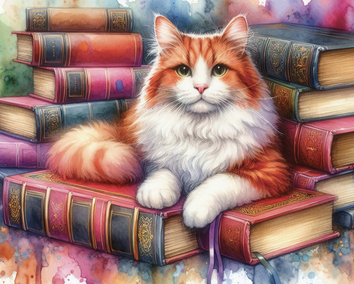 JaCaRou JaCaRou Diamant - Cat & Books