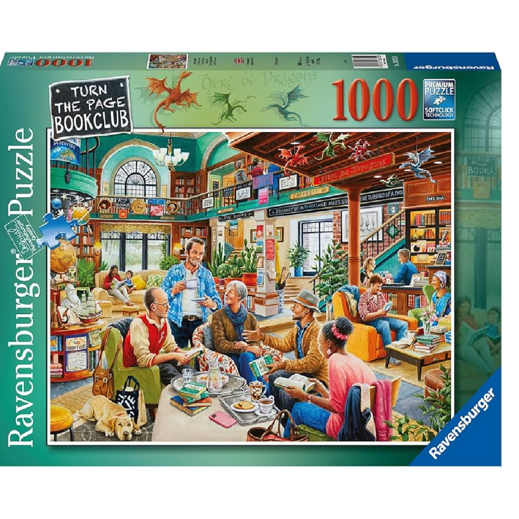 Ravensburger Ravens 1000 - Turn the page bookclub