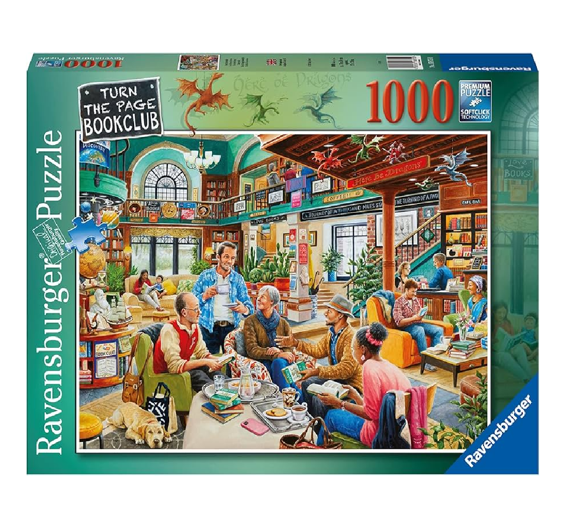 Ravensburger Ravens 1000 - Turn the page bookclub