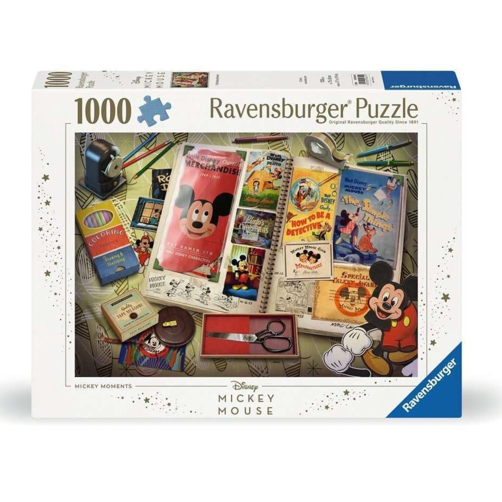 Ravensburger Ravens 1000 - Disney - 1950 Mickey Moments