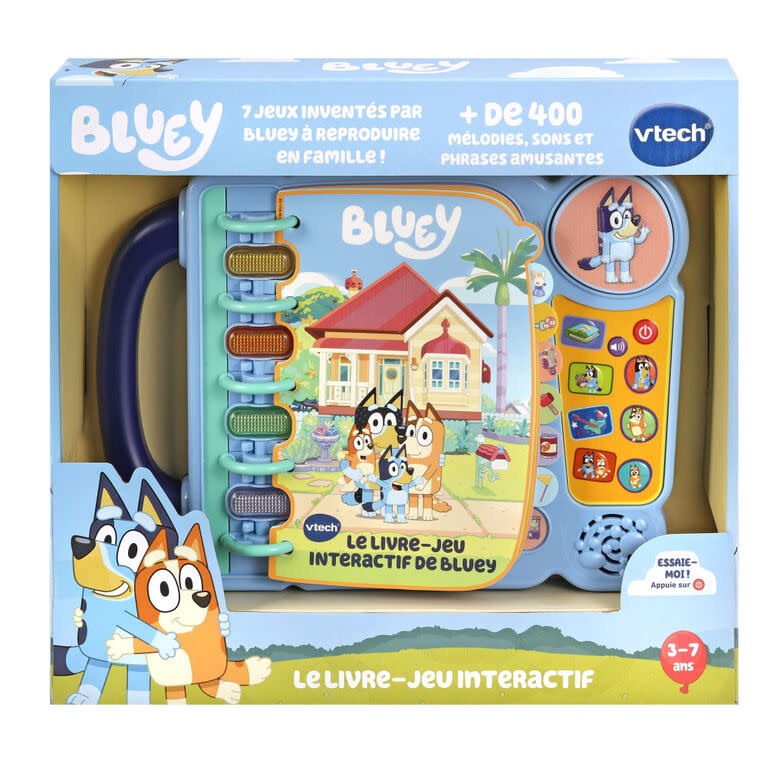 VTech Vtech - Bluey le livre-jeu interactif