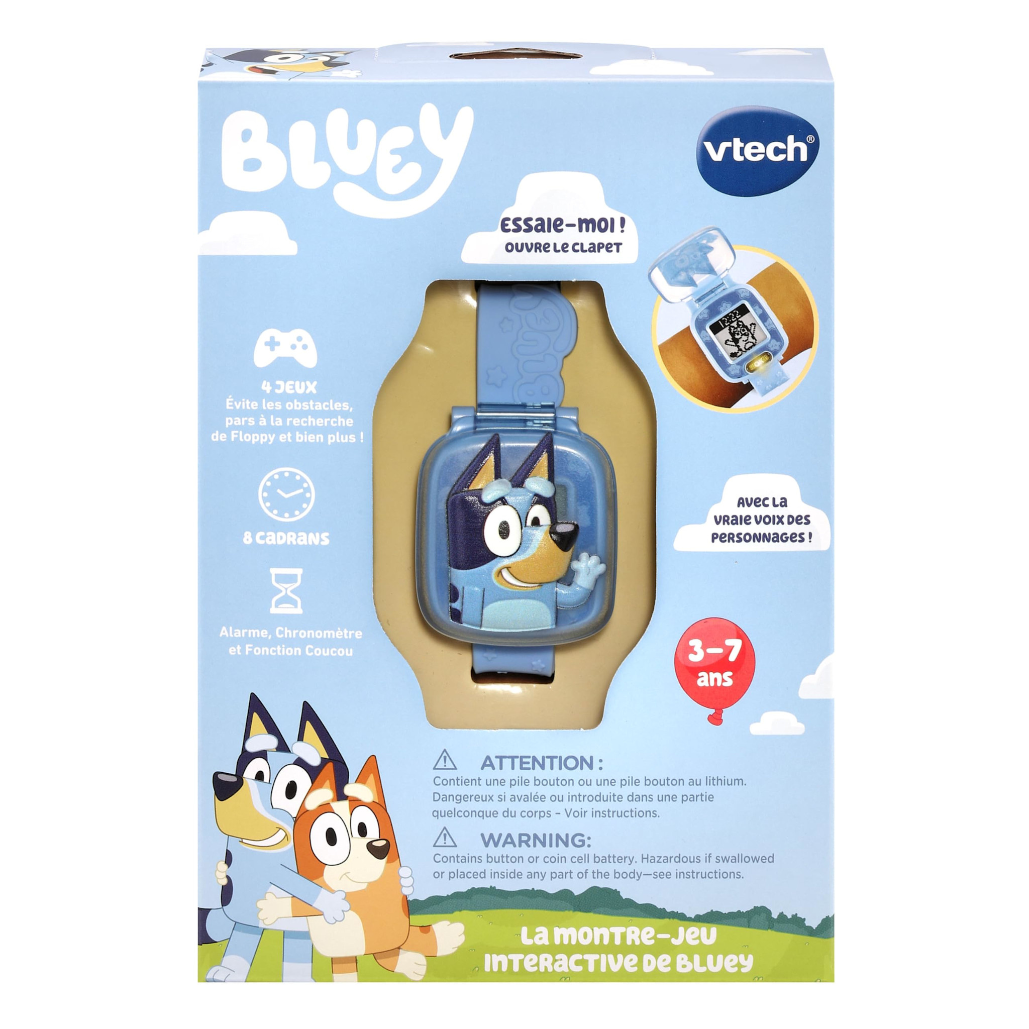 VTech Vtech - Bluey la montre jeu intéractive