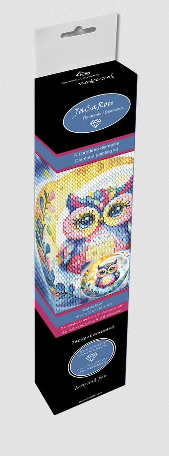 JaCaRou JaCaRou Diamant - Owl on Moon