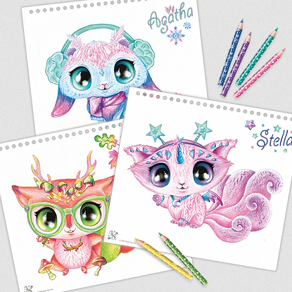 Nebulous Stars Nebulous Stars - Carnet de Croquis - Folie Animoulous