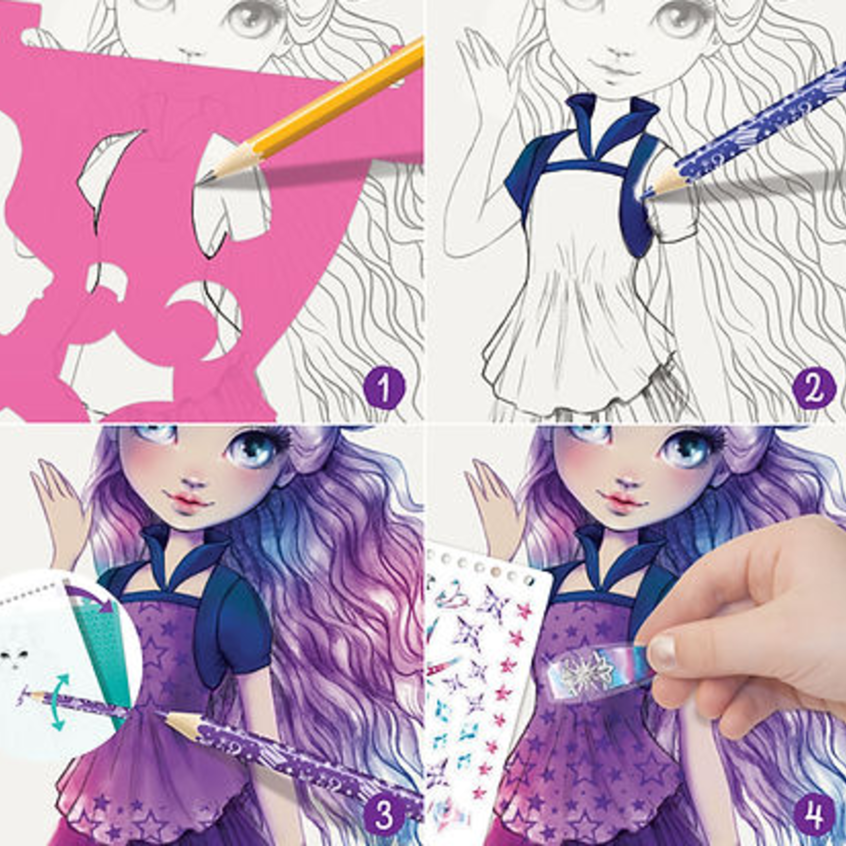 Nebulous Stars Nebulous Stars - Carnet de croquis créatif - Cristalia & Agatha