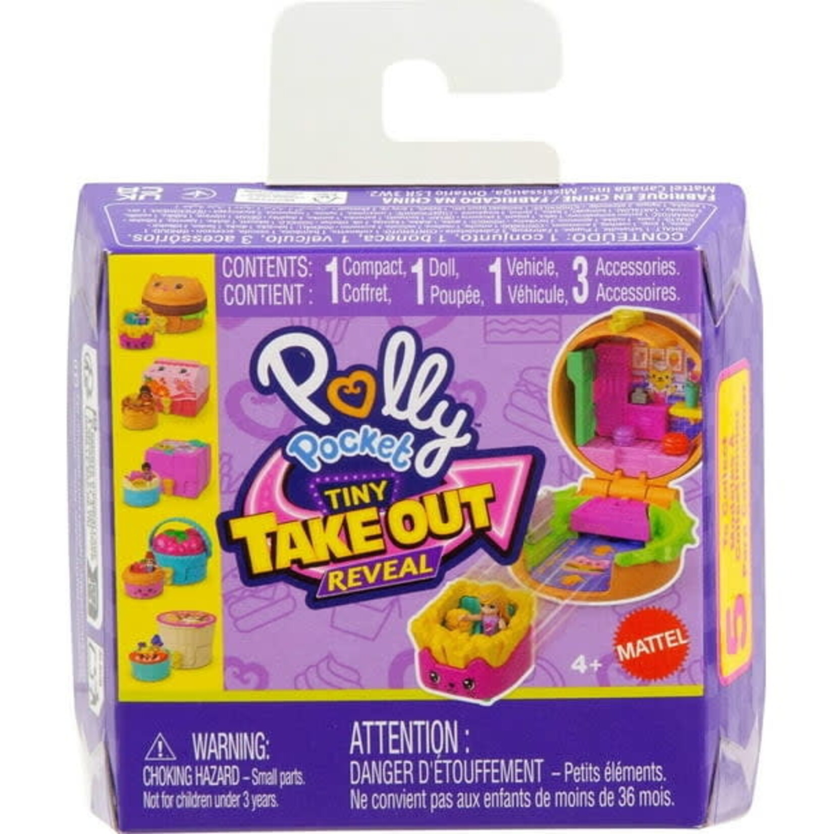 Mattel Polly Pocket - Tiny Takeout Reveal
