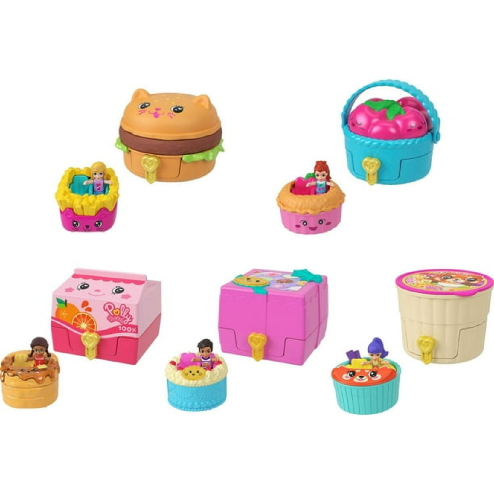 Mattel Polly Pocket - Tiny Takeout Reveal