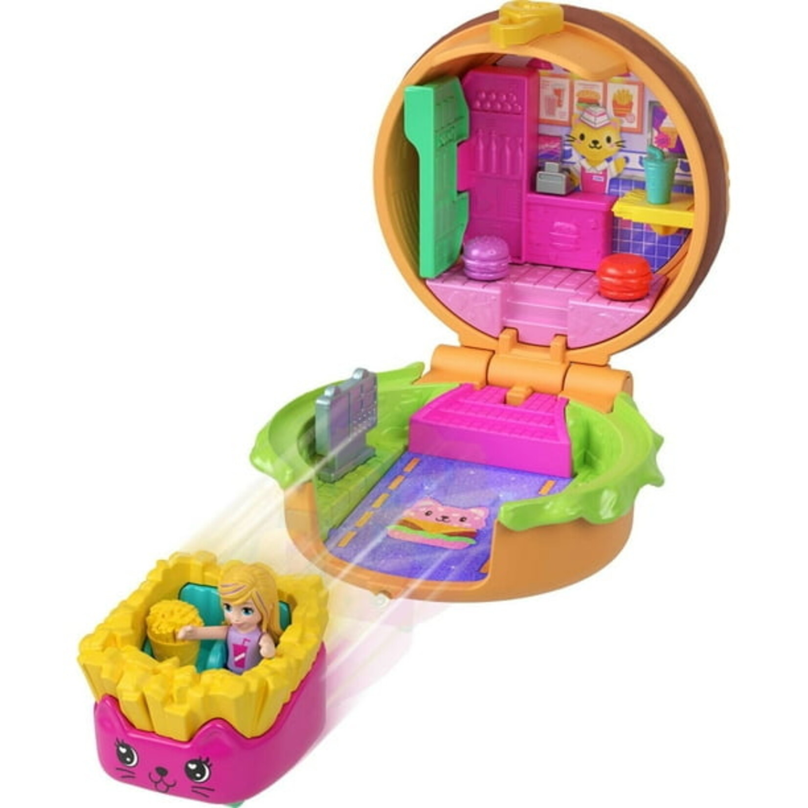 Mattel Polly Pocket - Tiny Takeout Reveal