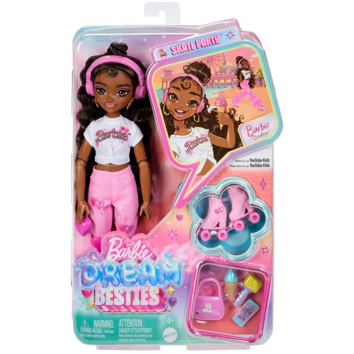 Mattel Barbie Dream Besties - Skate Party - Barbie ''Brooklyn''