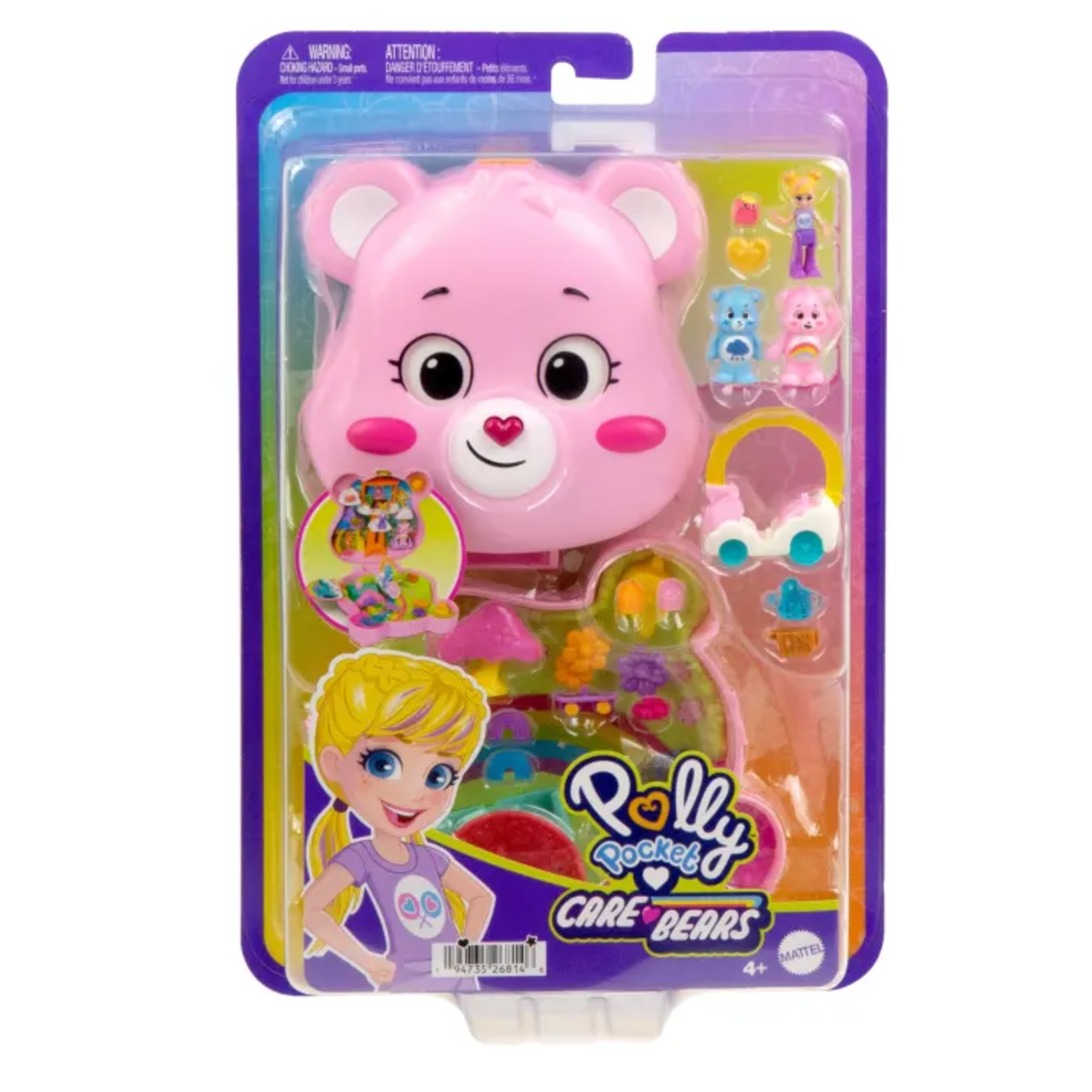 Mattel Polly Pocket - Care Bears