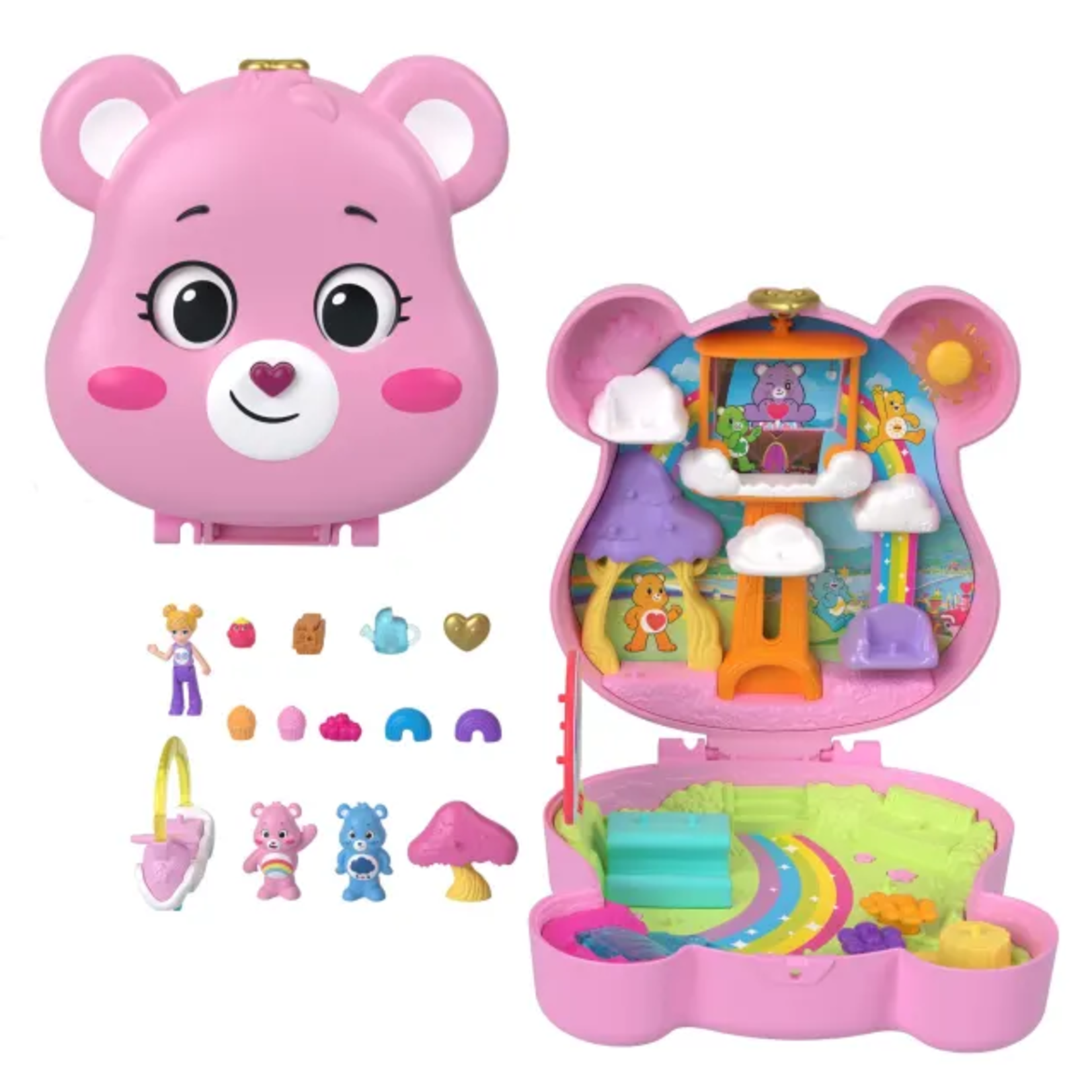 Mattel Polly Pocket - Care Bears
