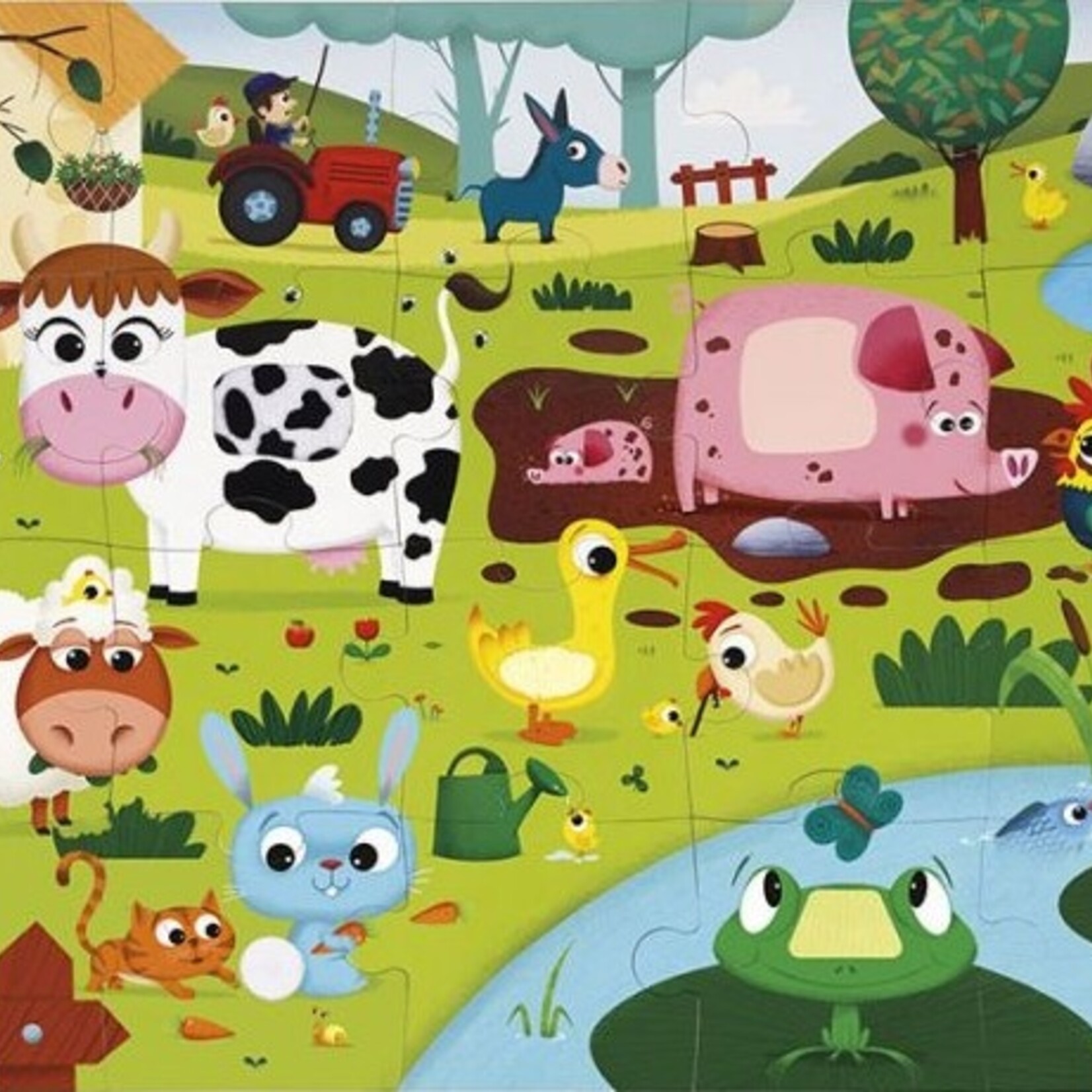Janod Janod Puzzle Tactile - La Ferme